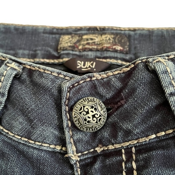 Silver Suki Mid Capri Cropped Jeans - Picture 7 of 17